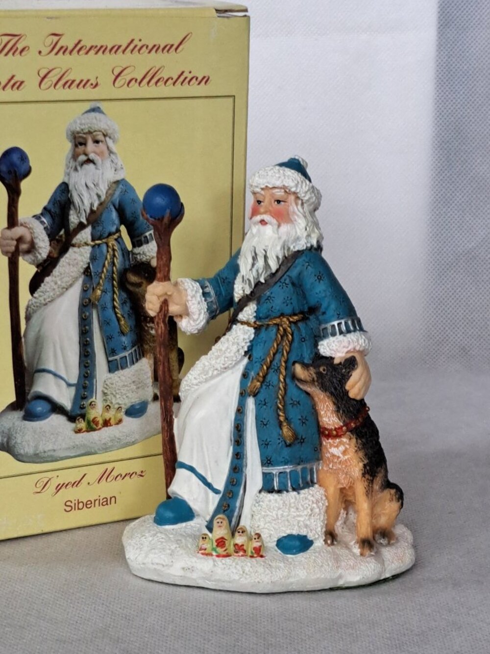 Vintage International Resources D'Yed Moroz Siberian Santa Claus SC81 4.5"